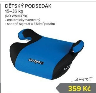Podsedák do auta Curve