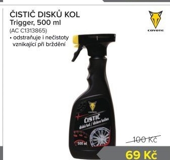 Čistič disků kol Coyote