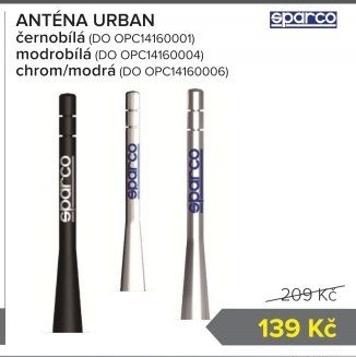 Anténa Corsa Sparco