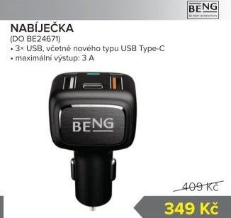 USB autonabíječka Beng