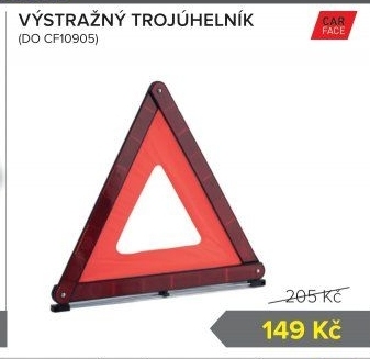Výstražný trojúhelník Carface