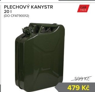 Plechový kanystr
