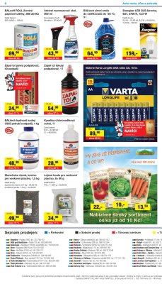 akční leták Barvy a laky drogerie 22.1.2019-9.2.2019