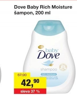 Šampon Baby Dove