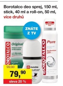 Deodorant stick Borotalco