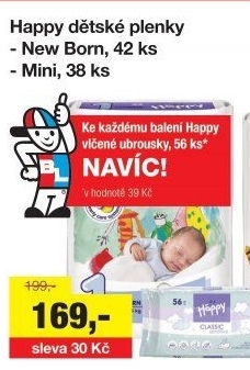 Pleny dětské Háppy Bella