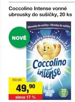 Ubrousky do sušičky Coccolino Intense