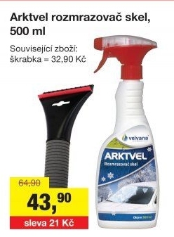 Rozmrazovač skel Arktvel Velvana