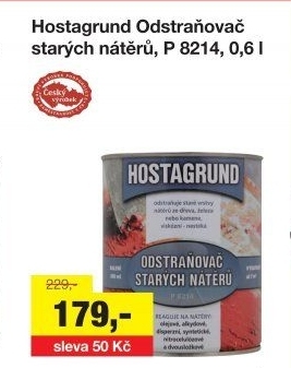 Odstraňovač starých nátěrů Hostagrund
