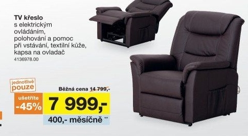 TV křeslo FM-352L