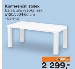 Konferenční stolek VALENCIA