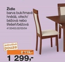 Jídelní židle ELENA