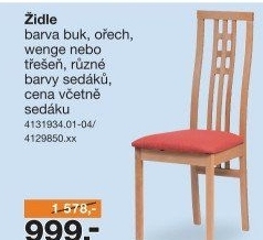 Jídelní židle bez sedáku AGÁTA
