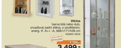 Vitrína BORA 3