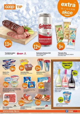 akční leták COOP 23.1.2019-5.2.2019