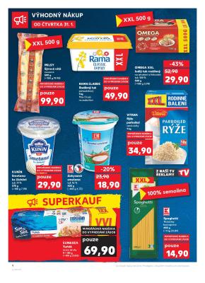 akční leták Kaufland 31.1.2019-6.2.2019