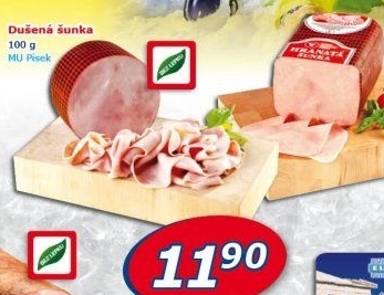 Šunka dušená Maso uzeniny Písek