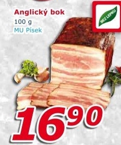 Anglický bok Maso uzeniny Písek