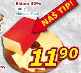 Sýr Eidam 30%