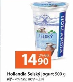 Bílý jogurt selský Hollandia