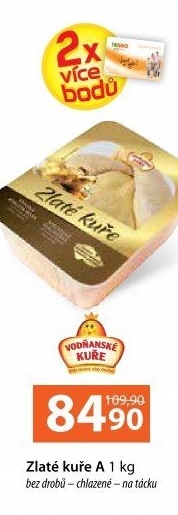 Kuře Zlaté Vodňanské kuře
