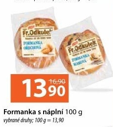 Formanka s náplní Fr. Odkolek