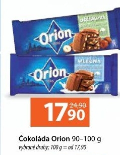 Čokoláda Orion