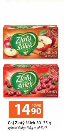 Čaje Zlatý šálek