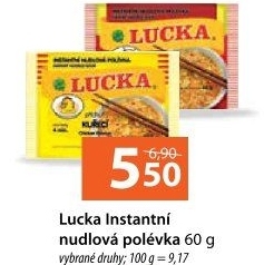 Instantní polévka Lucka