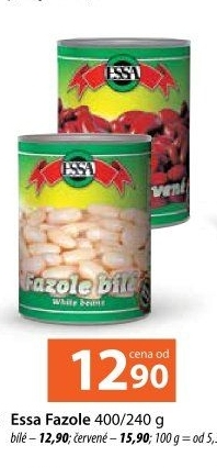 Fazole bílé Essa - konzerva