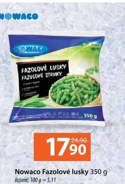 Lusky fazolové mražené Nowaco
