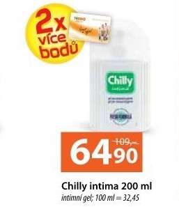 Intimní gel Intima Chilly