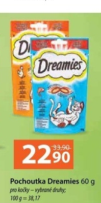 Pamlsky pro kočky Dreamies Whiskas