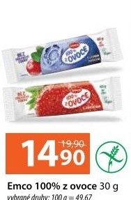 Tyčinka ovocná Emco