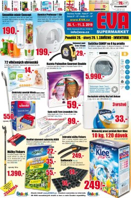 akční leták EVA.cz 30.1.2019-11.2.2019