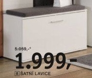ŠATNÍ LAVICE