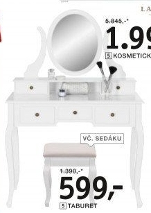 KOSMETICKÝ STŮL