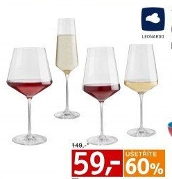 SKLENICE NA SEKT