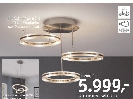 LED STROPNÍ SVÍTIDLO