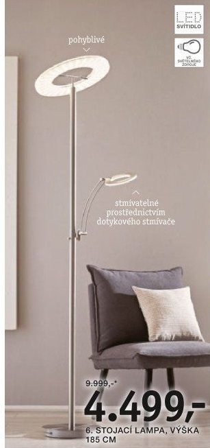 LED STOJACÍ LAMPA