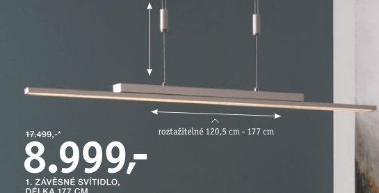 LED ZÁVĚSNÉ SVÍTIDLO