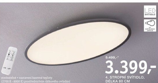 LED STROPNÍ SVÍTIDLO