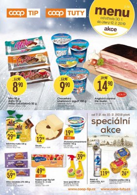akční leták COOP 30.1.2019-12.2.2019