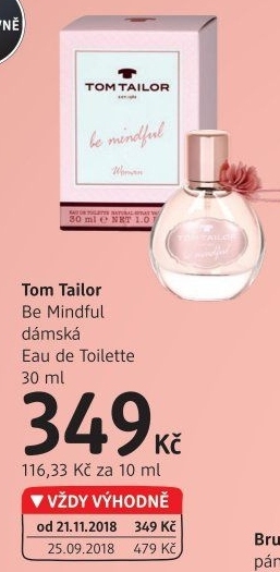 Toaletní voda dámská Be Mindful Tom Tailor