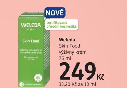 Krém výživný Skin Food Weleda