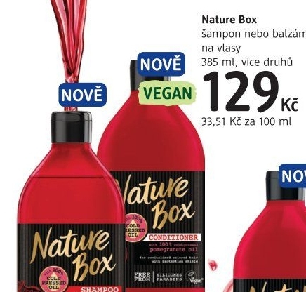 Šampon Nature box