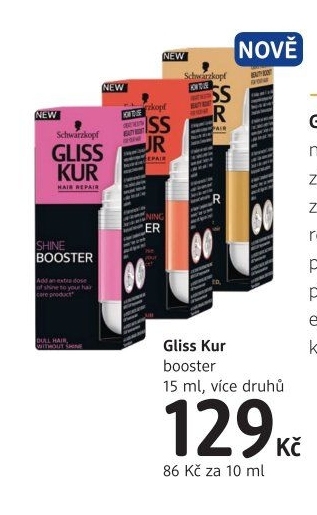 Vlasový Booster Gliss Kur Schwarzkopf