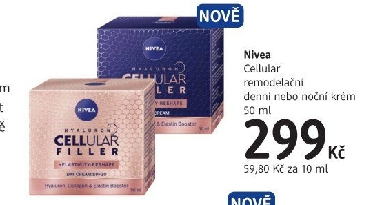 Krém remodelační Cellular Filler Nivea