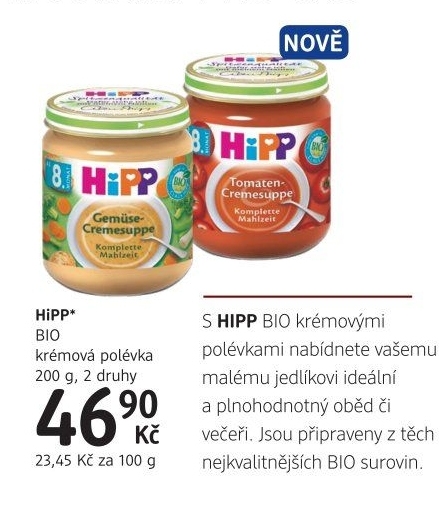 Dětská polévka Bio HiPP