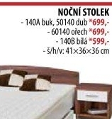 Noční stolek 140 buk